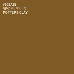 #805A25 - Potters Clay Color Image
